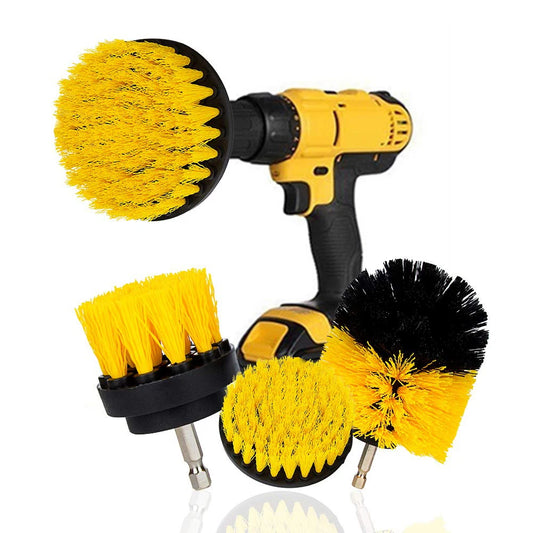 DriftNord Power Drill Brush Set – 3-Piece Attachment Kit for Car & Home