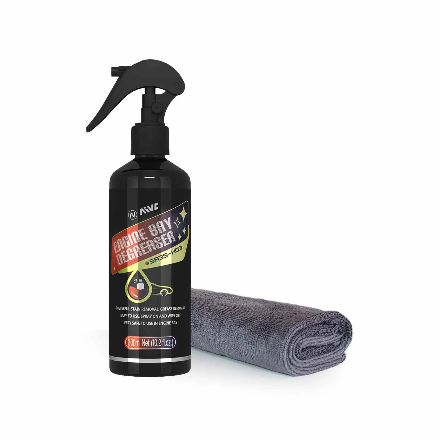 DriftNord Engine Bay Cleaner – Powerful Degreaser & Dust Remover